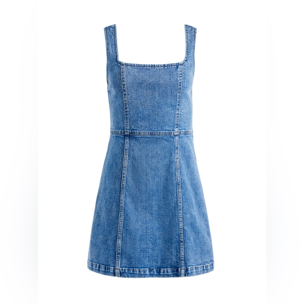 NWT Alice + Olivia Ramsey Denim Dress